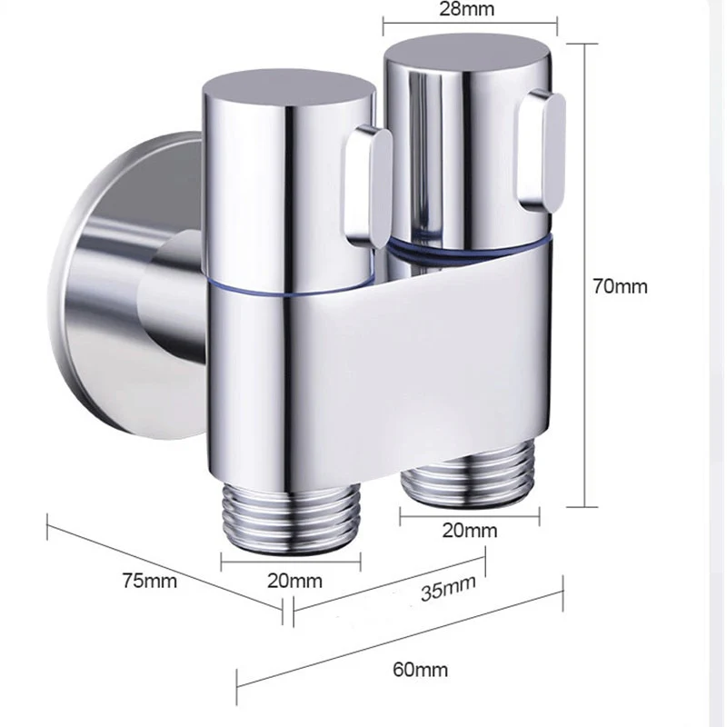 Chrome Brass Hygienic Shower - Image 5
