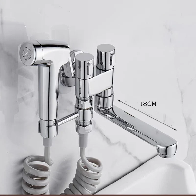 Chrome Brass Hygienic Shower - Image 6