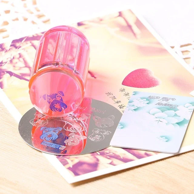 Clear Round Jelly Nail Stamper - Image 6