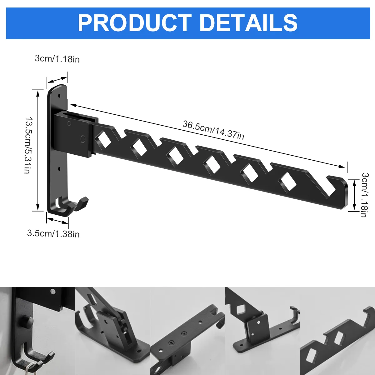 Clothes Drying Hanger Rack - Image 3