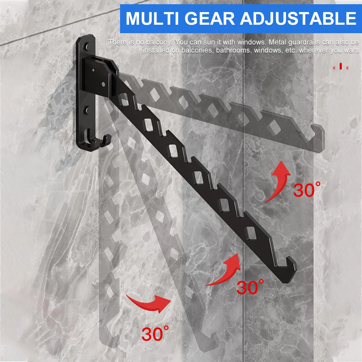 Clothes Drying Hanger Rack - Image 4