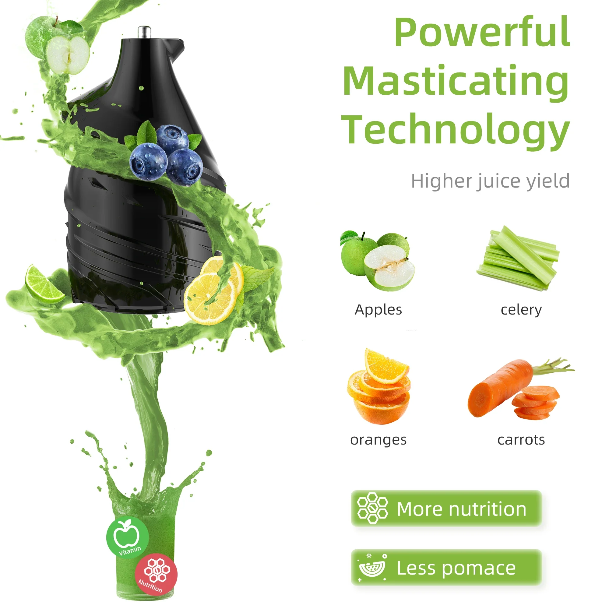 Cold Press Juicer - Image 3