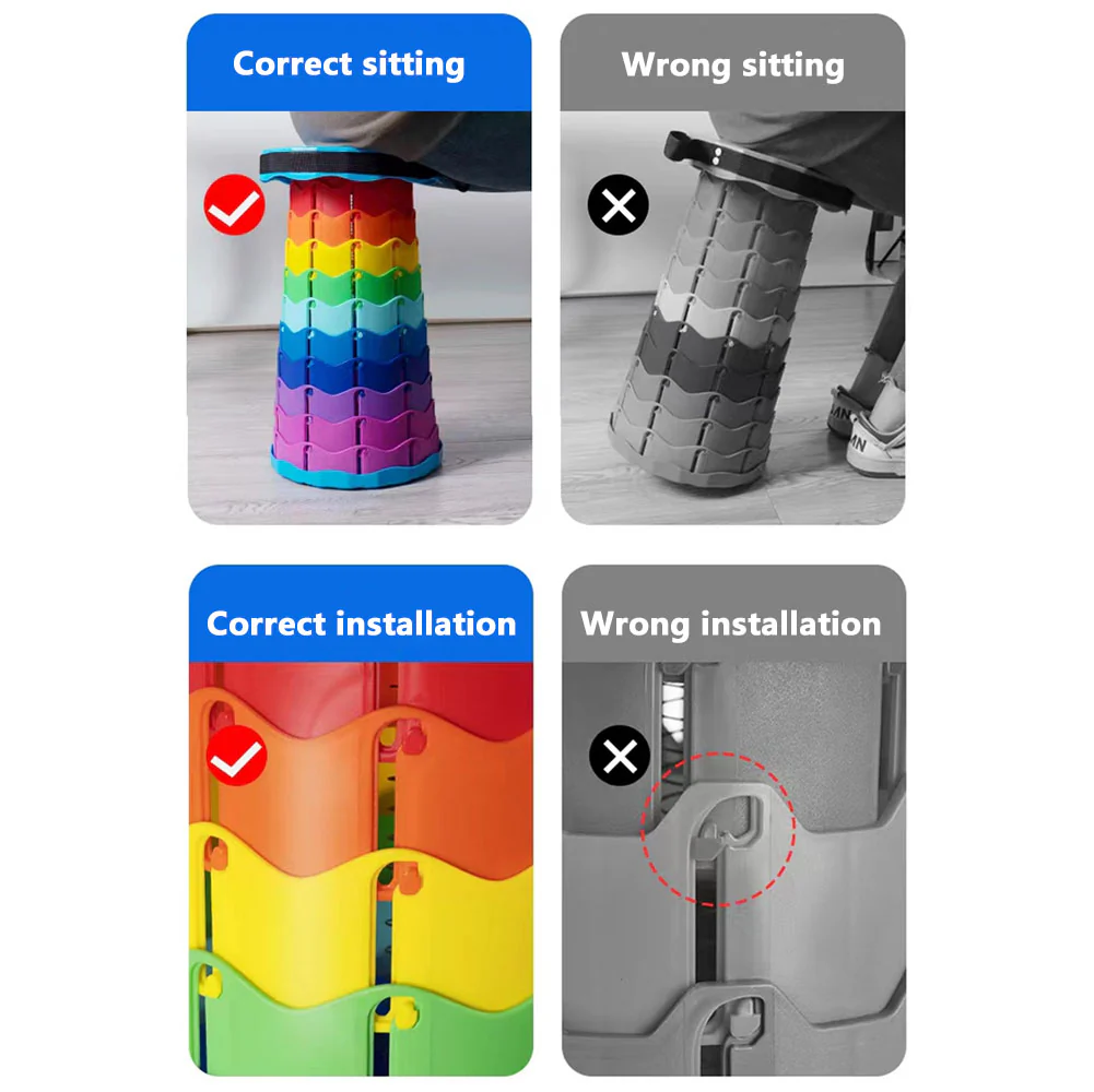 Collapsible Folding Stool - Image 16