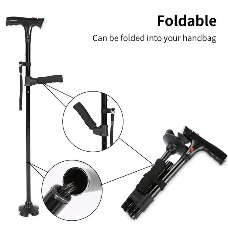 Collapsible Telescopic Folding Cane - Image 9