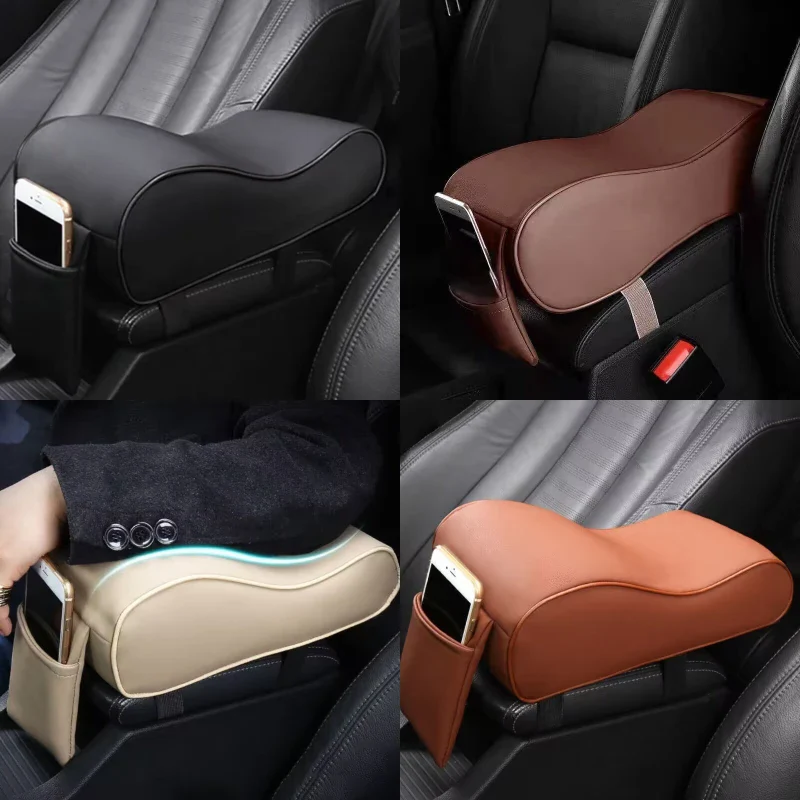 ComfortDrive Deluxe PU Leather Car Armrest - Image 2