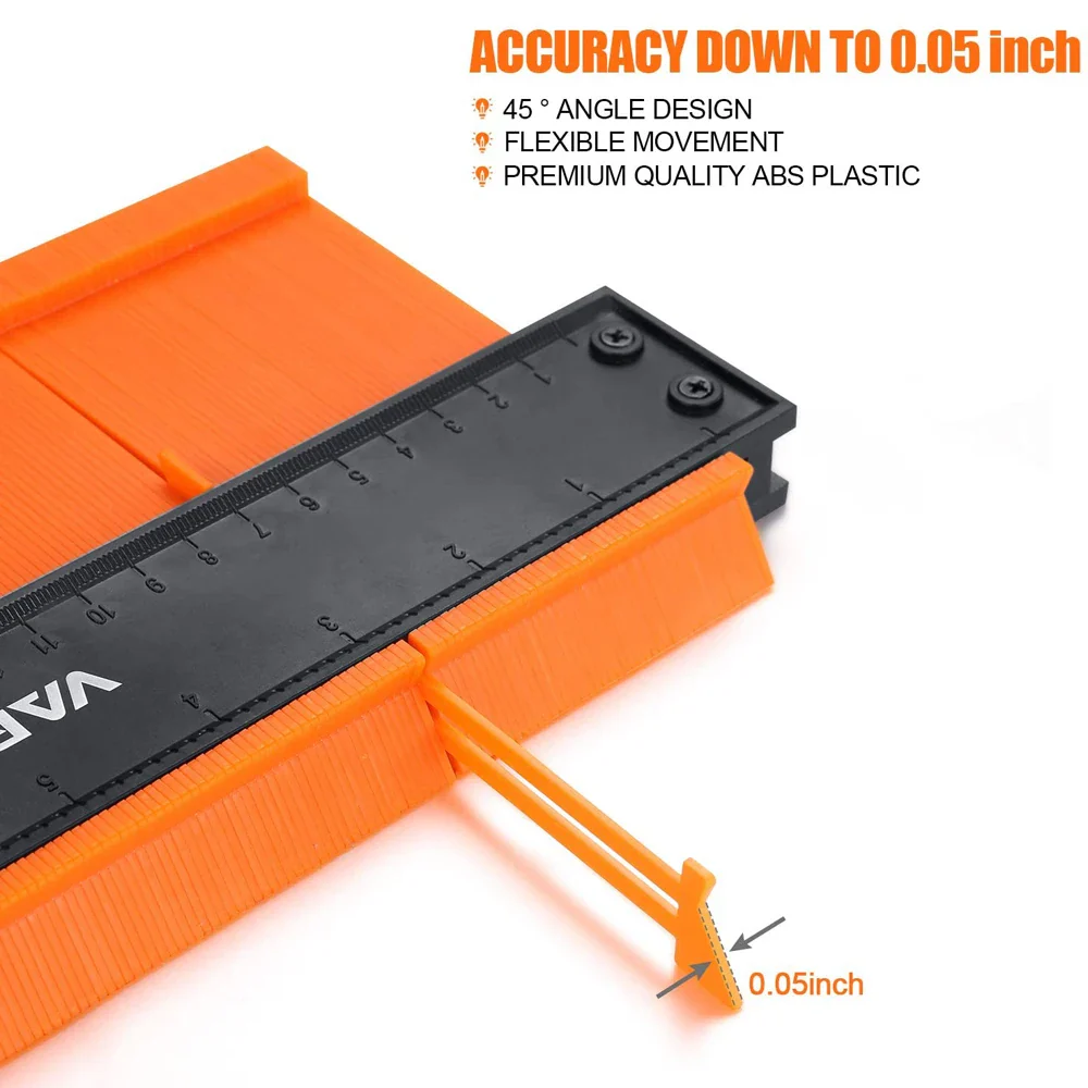 Contour Gauge Lock Ruler - Image 2