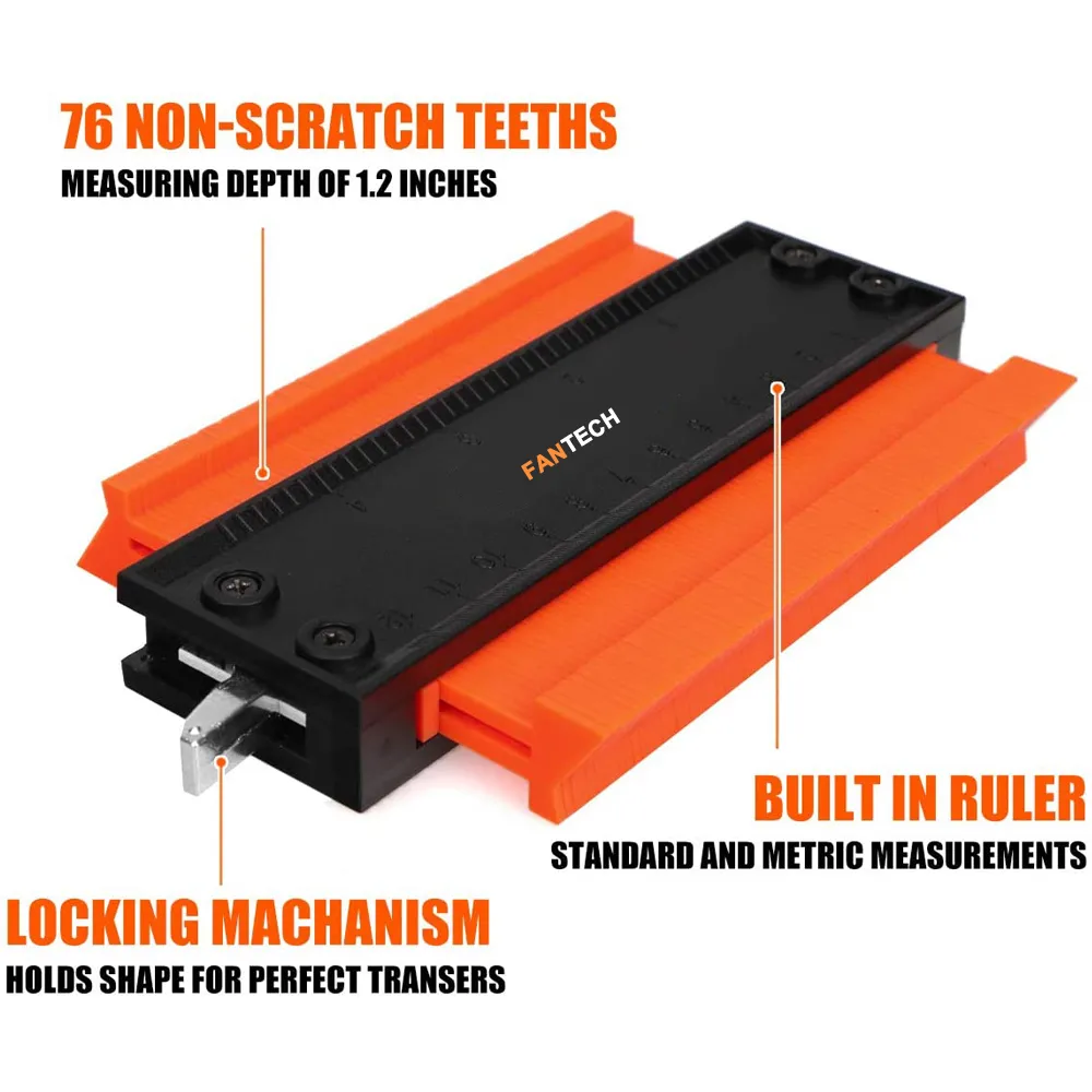 Contour Gauge Lock Ruler - Image 4
