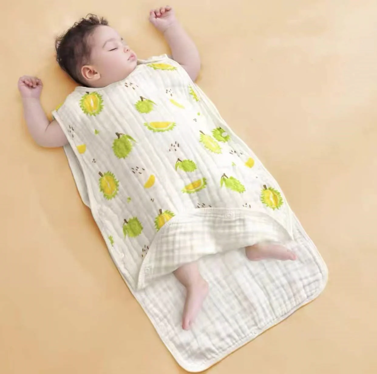 Cooling Cotton Baby Sleeping Blanket - Image 3