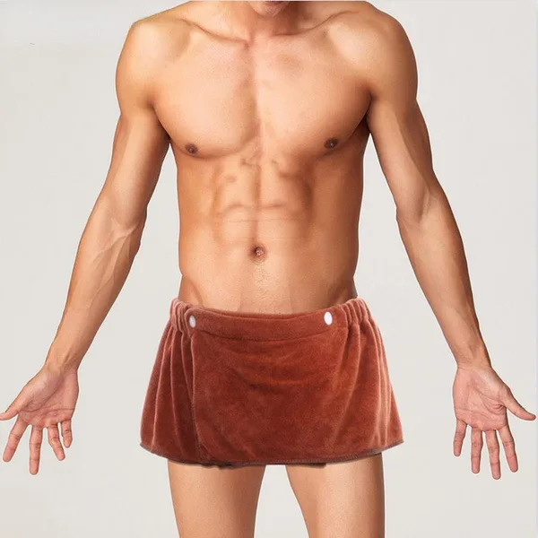 CoralEase Men's Bath Wrap - Image 4
