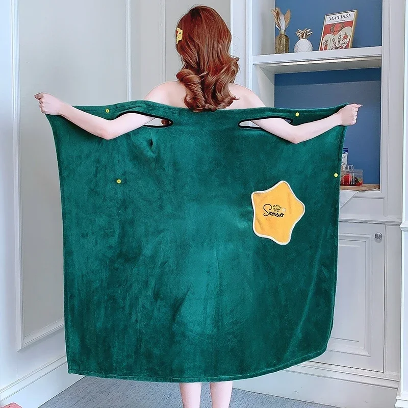 CoralVelvet Bath Wrap - Image 16