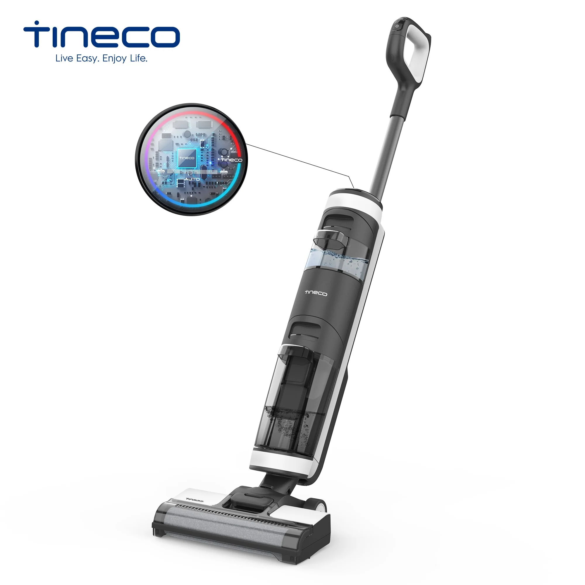Cordless Smart Dry Wet Self-Cleaning Floor Washer Mop - Image 2