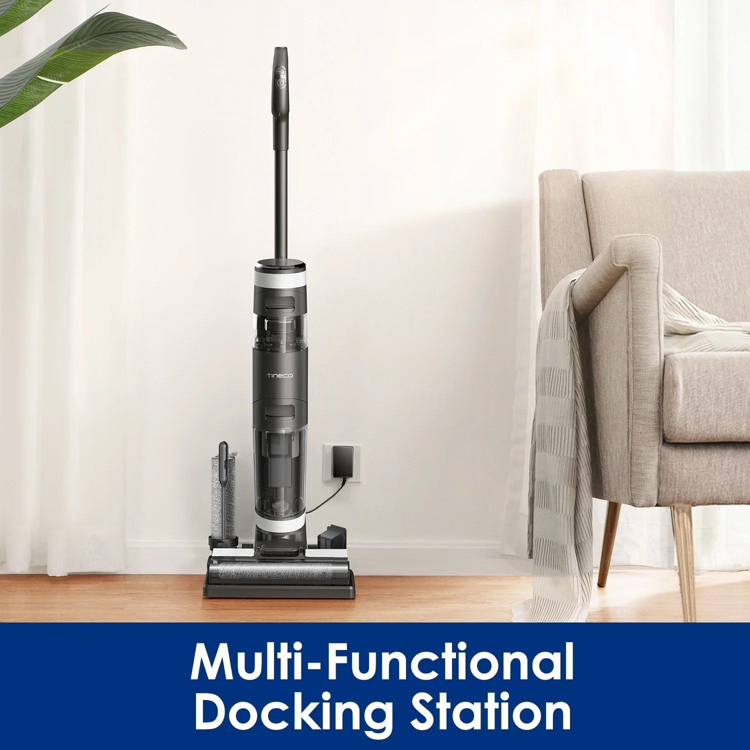 Cordless Smart Dry Wet Self-Cleaning Floor Washer Mop - Image 5