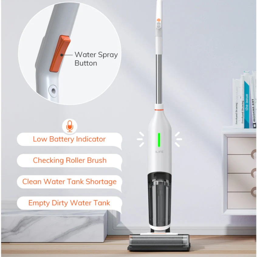 Cordless Wet Dry Self-Cleaning Smart Vacuum Mop Cleaner - Image 13