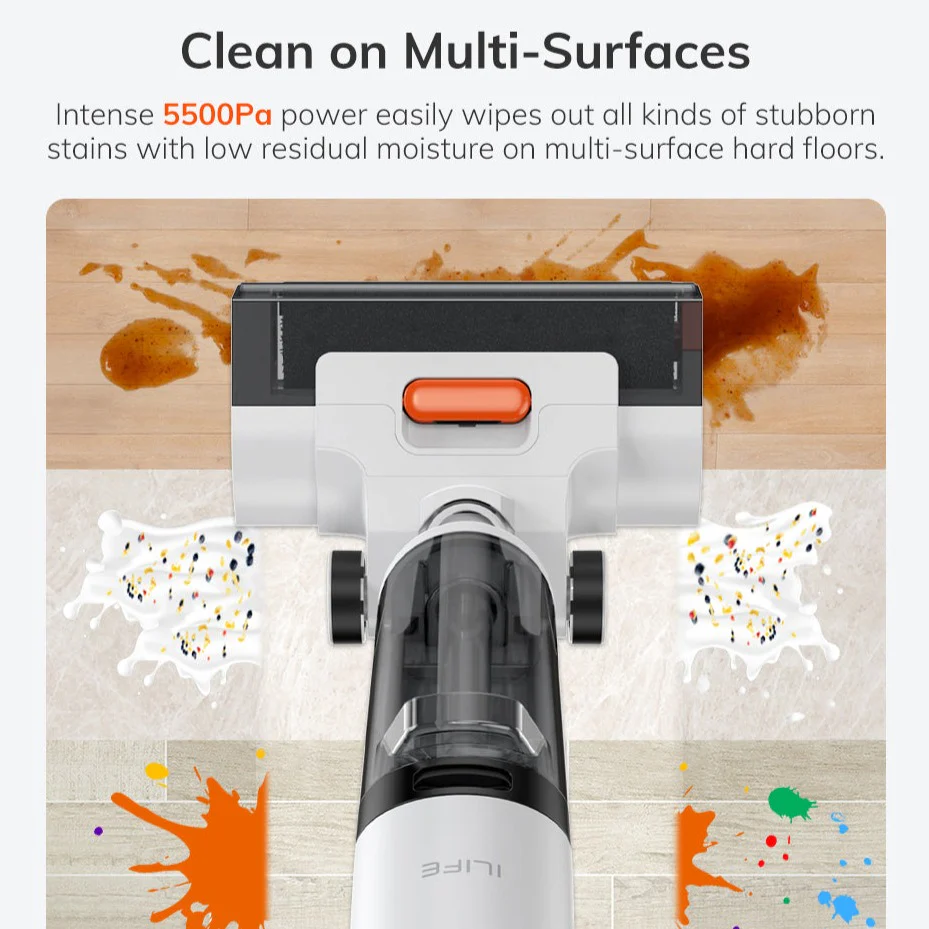 Cordless Wet Dry Self-Cleaning Smart Vacuum Mop Cleaner - Image 14