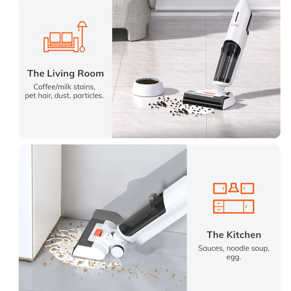 Cordless Wet Dry Self-Cleaning Smart Vacuum Mop Cleaner - Image 15