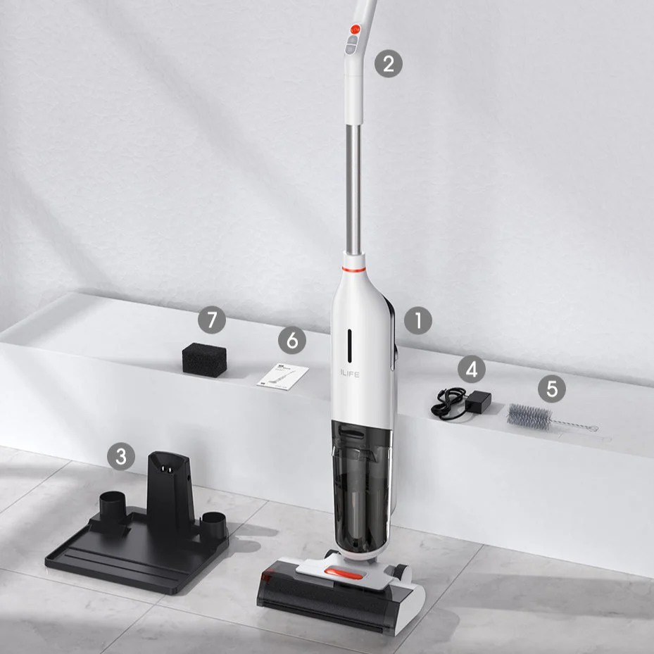 Cordless Wet Dry Self-Cleaning Smart Vacuum Mop Cleaner - Image 21