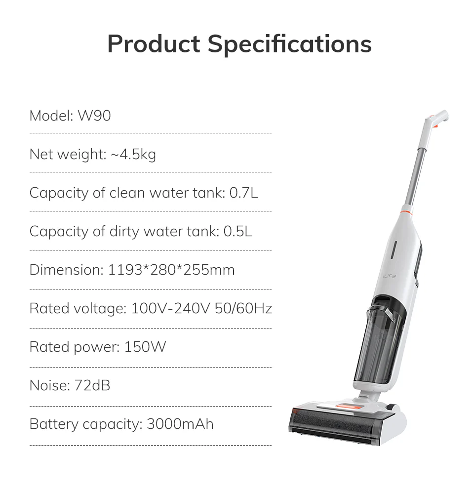 Cordless Wet Dry Self-Cleaning Smart Vacuum Mop Cleaner - Image 22