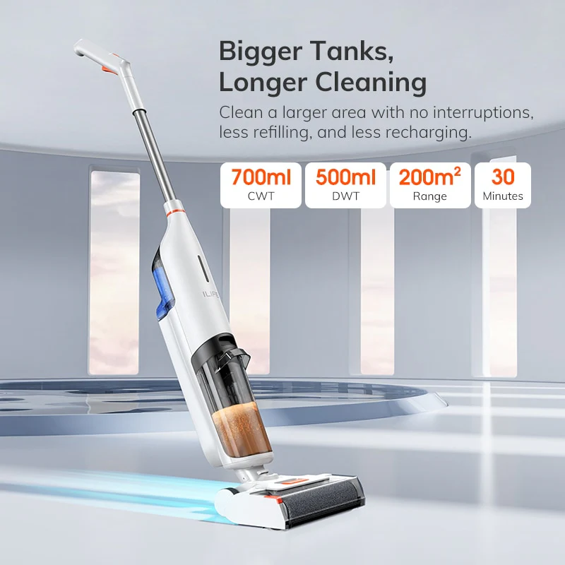Cordless Wet Dry Self-Cleaning Smart Vacuum Mop Cleaner - Image 4