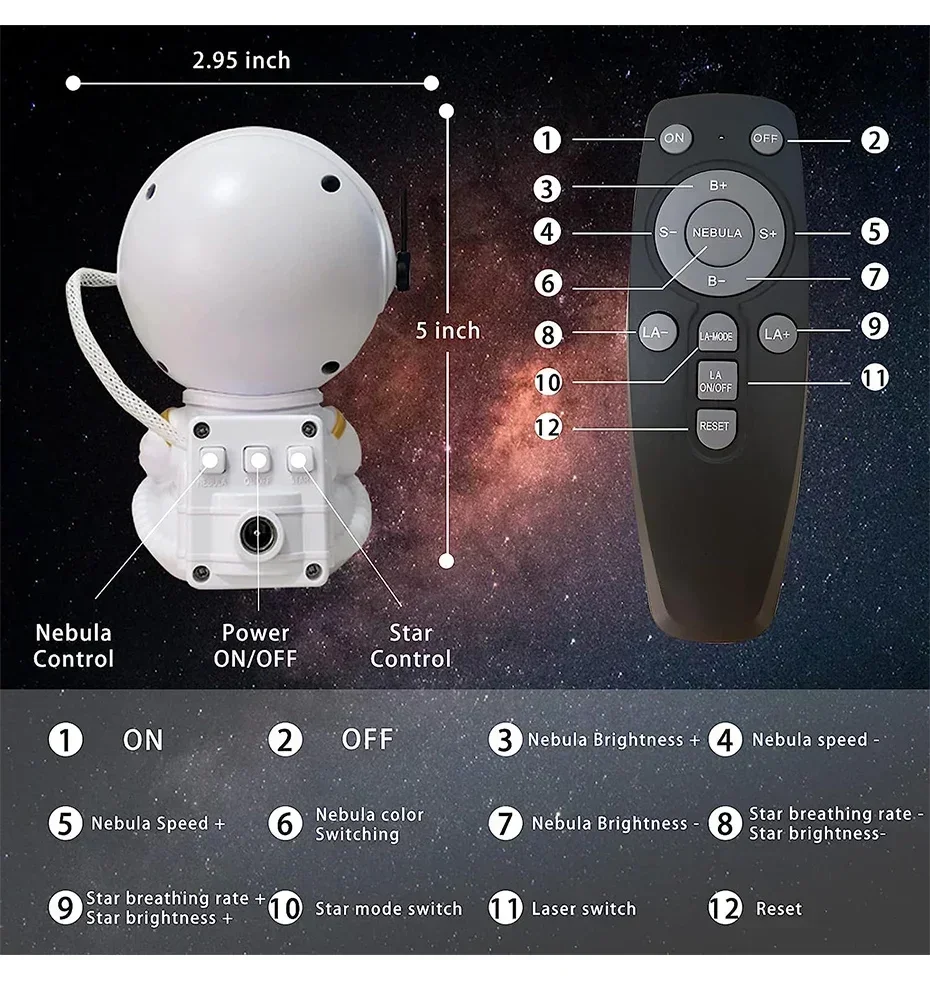 CosmoAura Star Lamp - Image 10