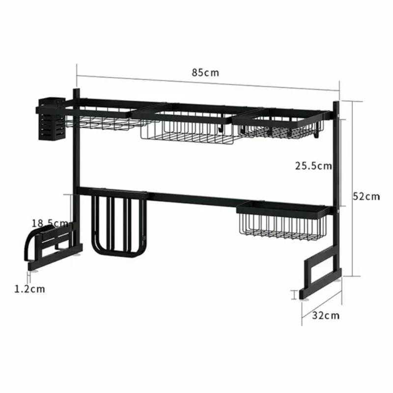 Countertop Dish Drain Rack - Image 3