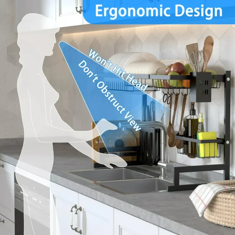 Countertop Dish Drain Rack - Image 7