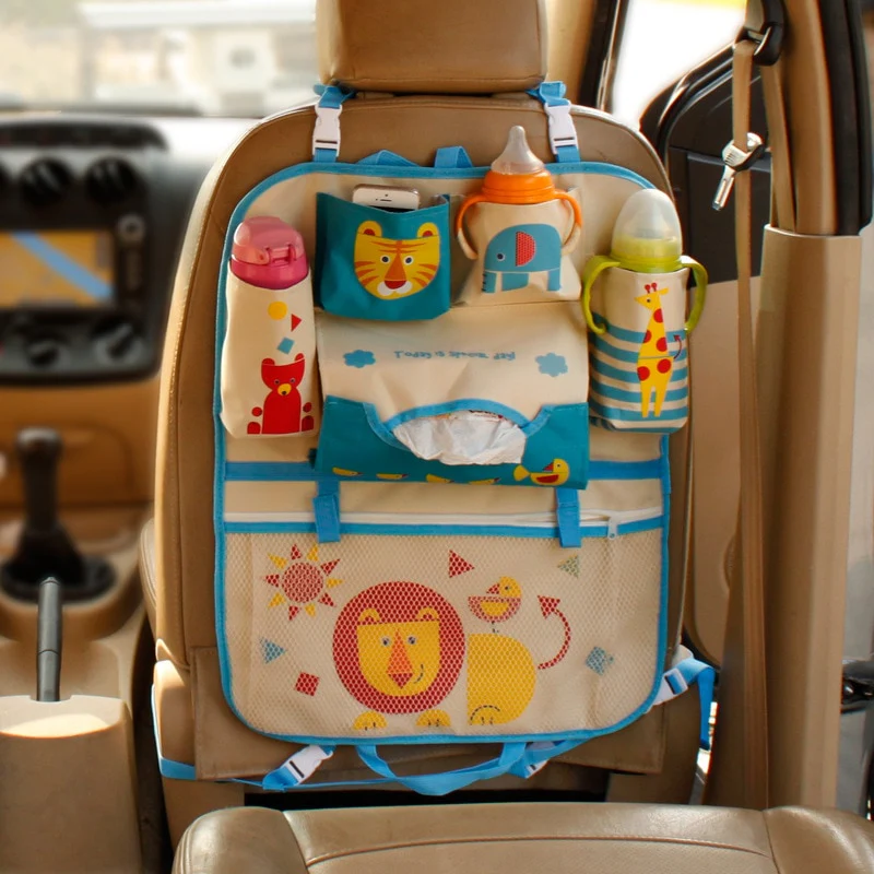 Creative Cartoon Car Back Seat Organizer - Image 12