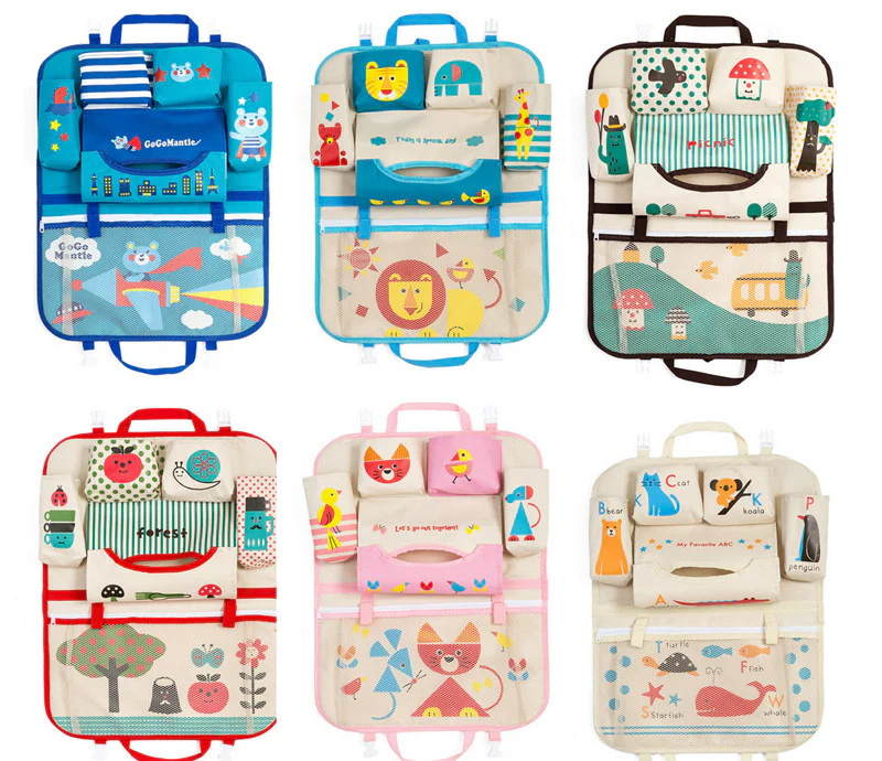 Creative Cartoon Car Back Seat Organizer - Image 14