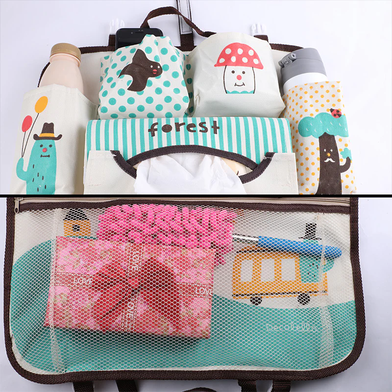 Creative Cartoon Car Back Seat Organizer - Image 19