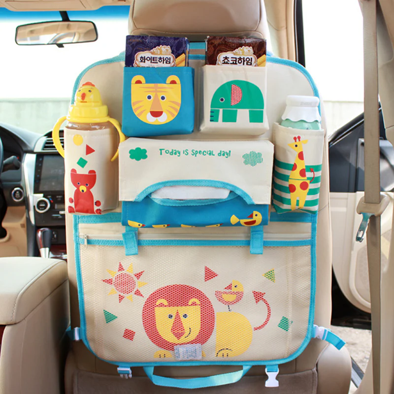 Creative Cartoon Car Back Seat Organizer - Image 22