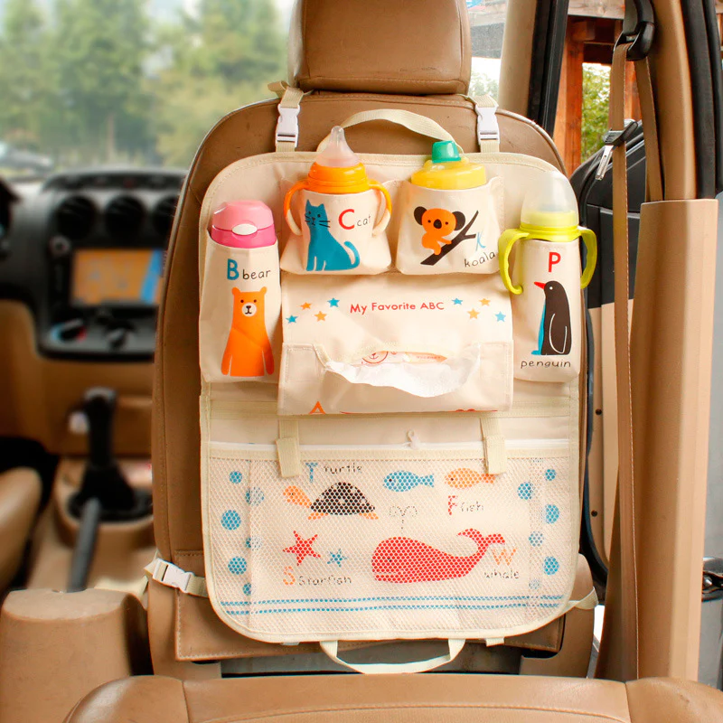 Creative Cartoon Car Back Seat Organizer - Image 24