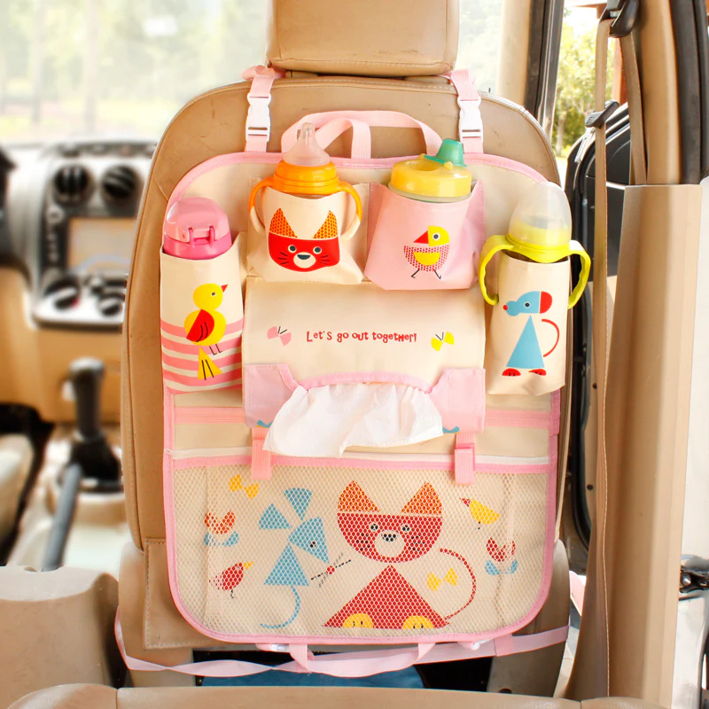 Creative Cartoon Car Back Seat Organizer - Image 25