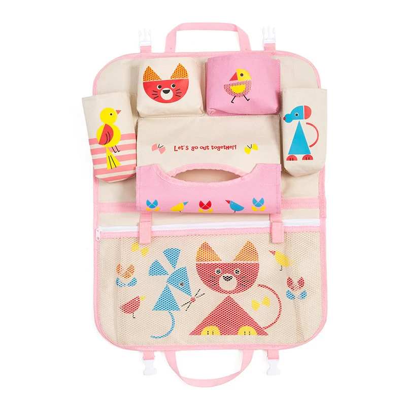 Creative Cartoon Car Back Seat Organizer - Image 3