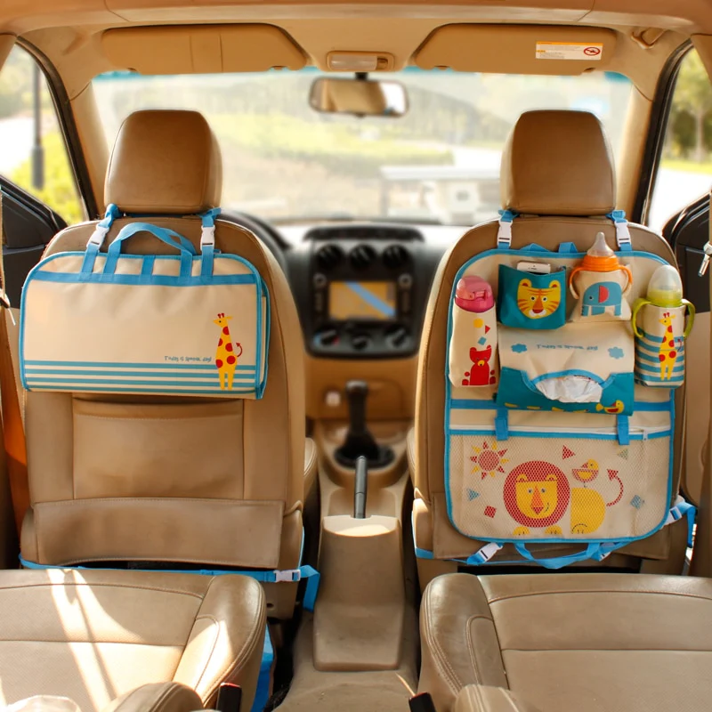 Creative Cartoon Car Back Seat Organizer - Image 9