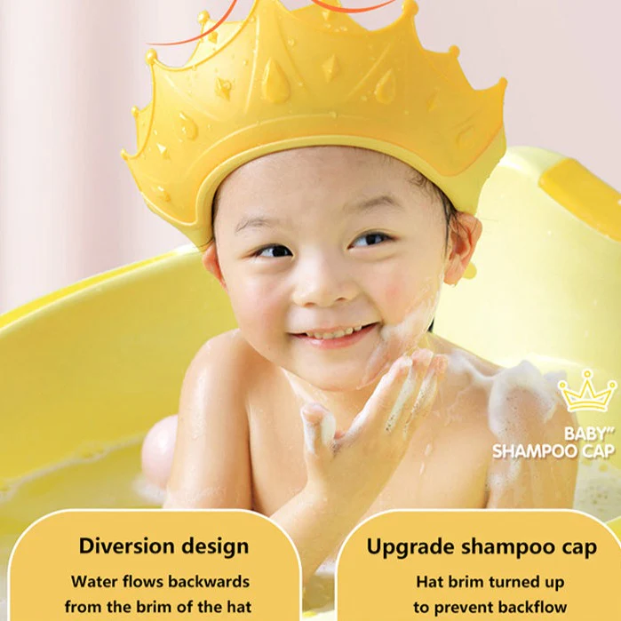 Crown Baby Shower Cap - Image 10