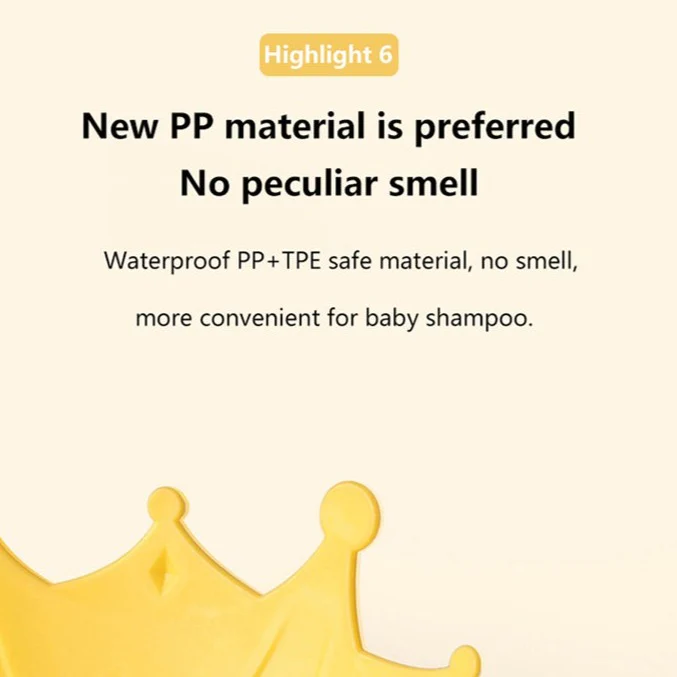 Crown Baby Shower Cap - Image 12