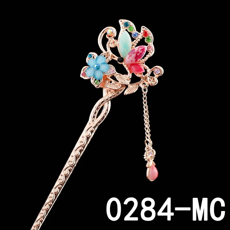 Crystal Antique Hair Stick - Image 11