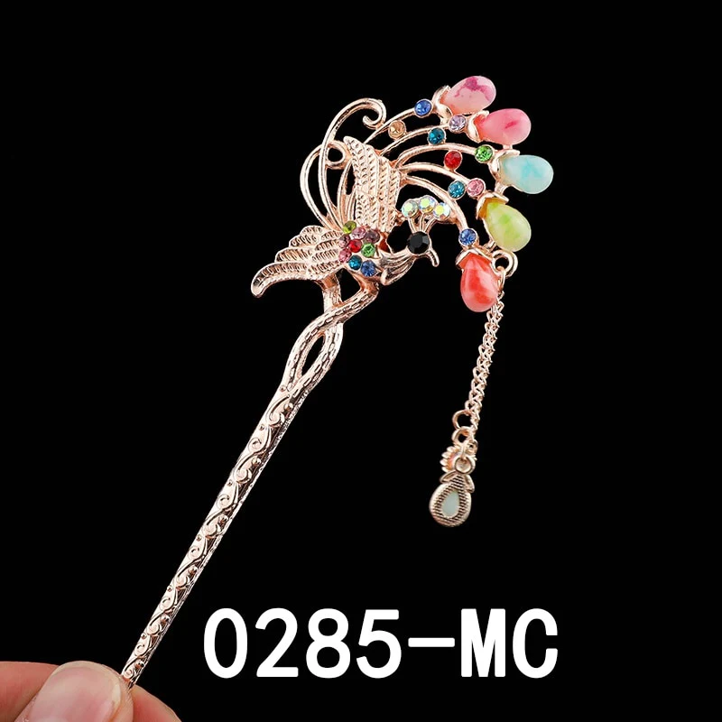 Crystal Antique Hair Stick - Image 6