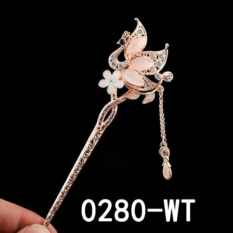 Crystal Antique Hair Stick - Image 9