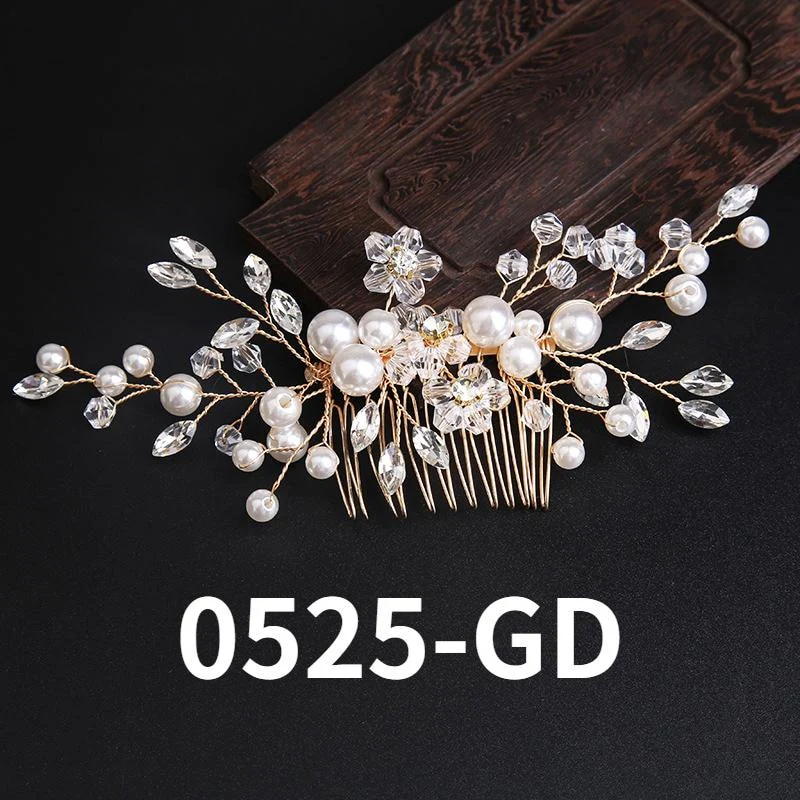Crystal Bridal Hair Comb Pin - Image 10