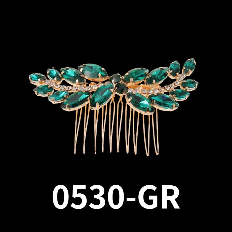 Crystal Bridal Hair Comb Pin - Image 11