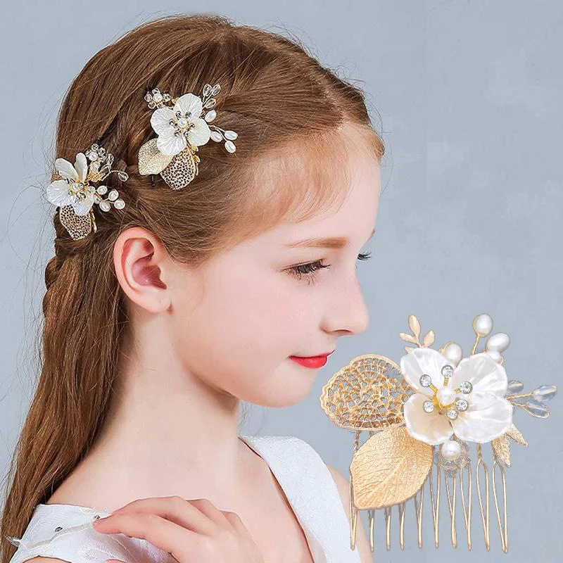 Crystal Bridal Hair Comb Pin - Image 16