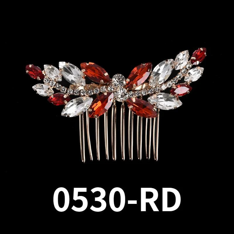 Crystal Bridal Hair Comb Pin - Image 2