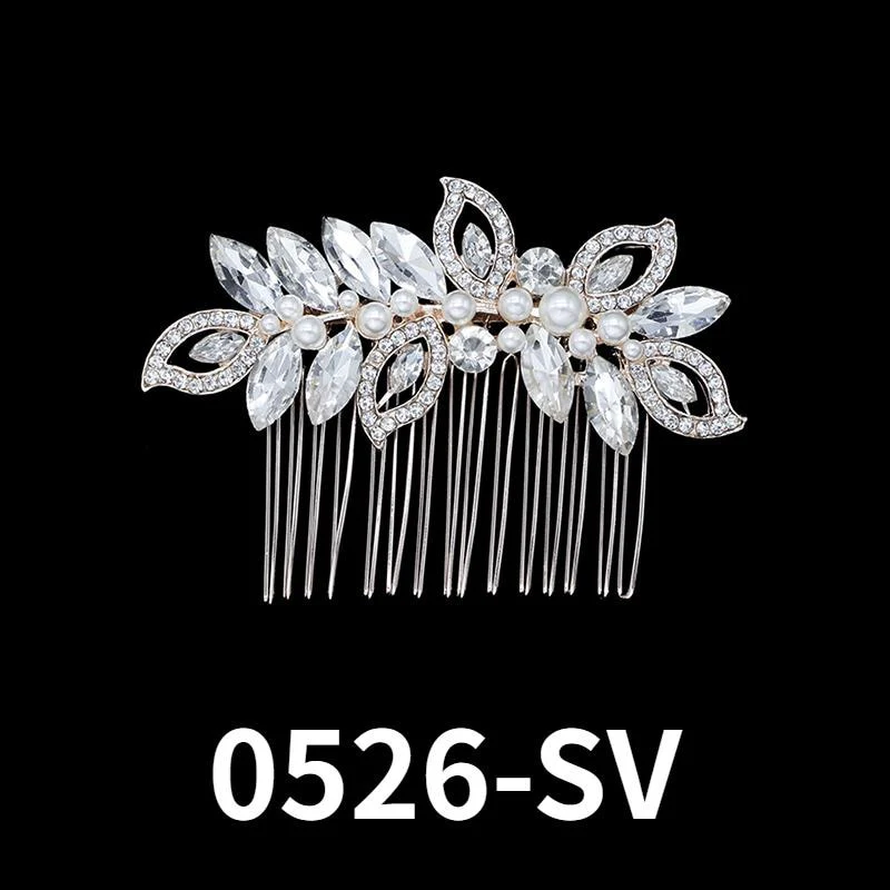 Crystal Bridal Hair Comb Pin - Image 9