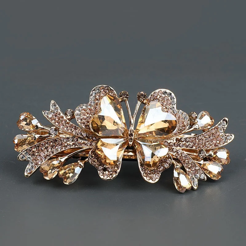 Crystal Butterfly Clip - Image 4