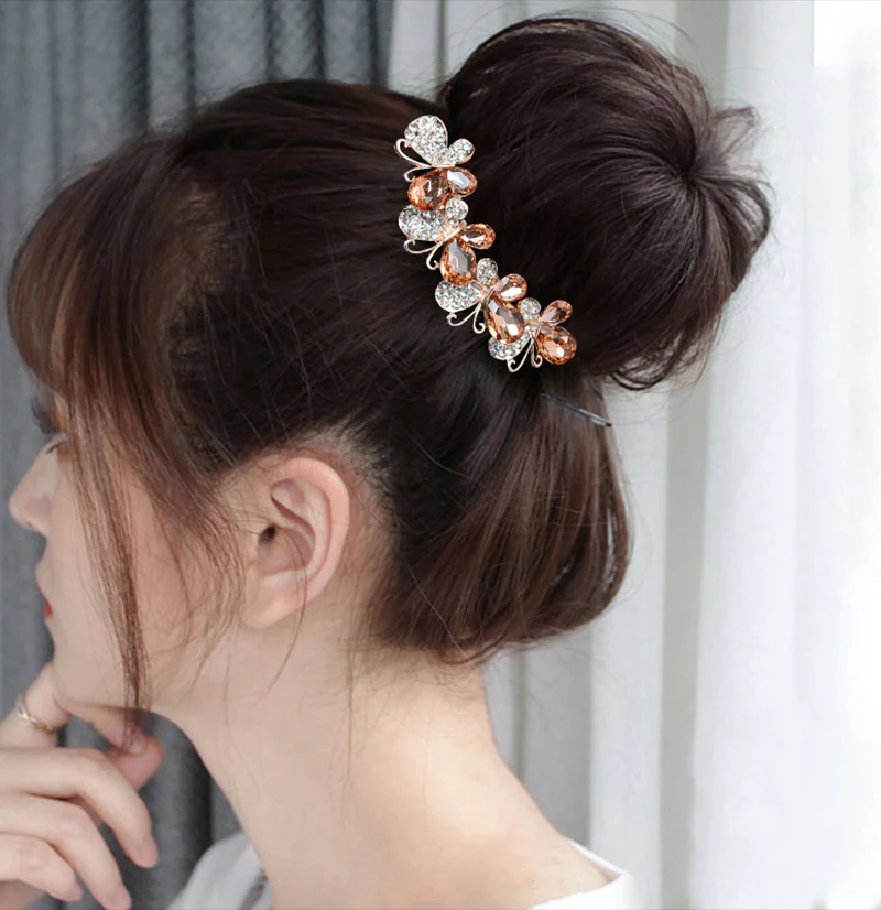 Crystal Butterfly Hair Pin - Image 15