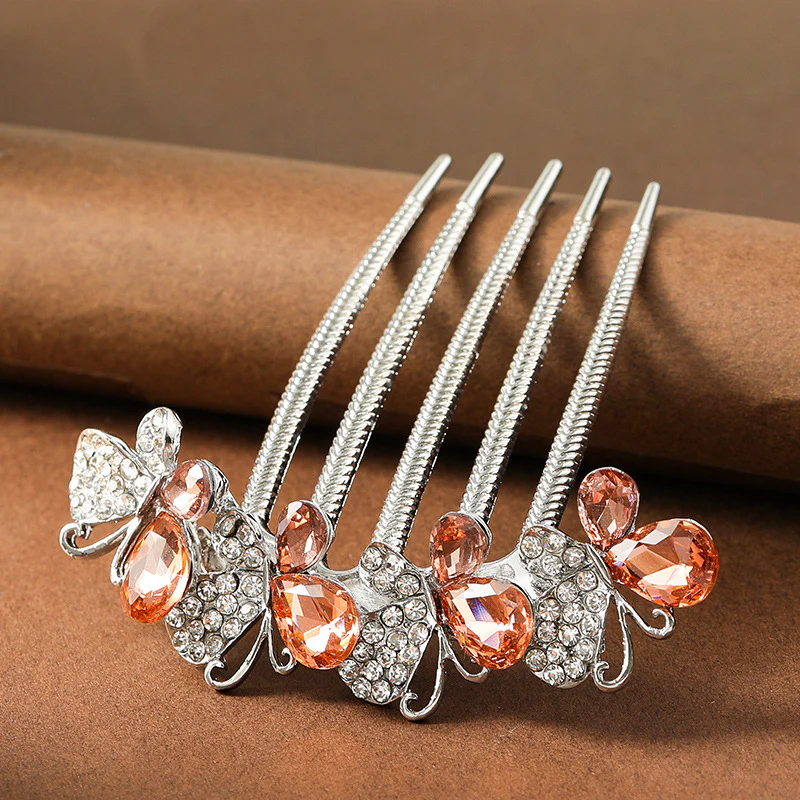 Crystal Butterfly Hair Pin - Image 16