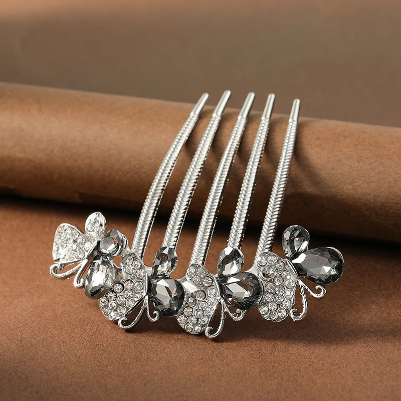 Crystal Butterfly Hair Pin - Image 19