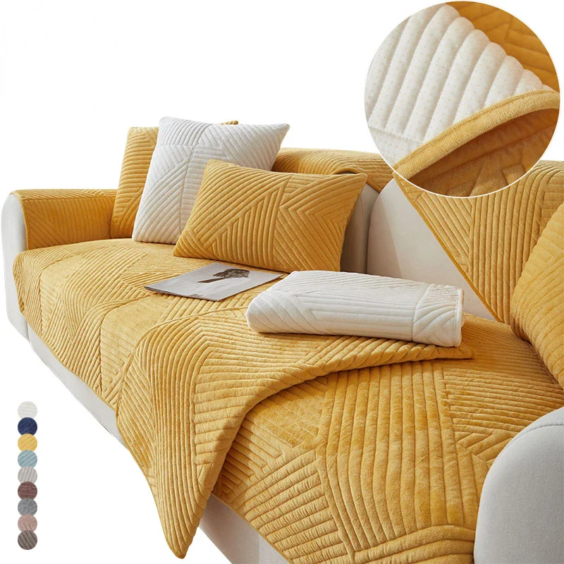 CrystalLuxe Non-Slip Couch Cover - Image 2