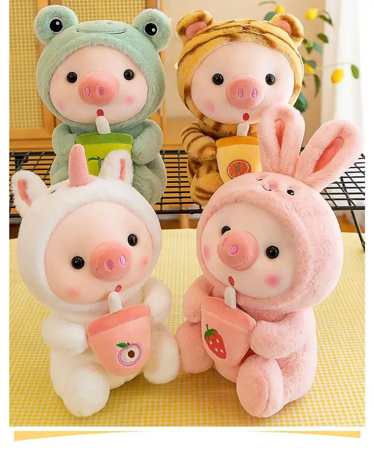 Cuddly Bubble Pig Plush Toy - Image 10
