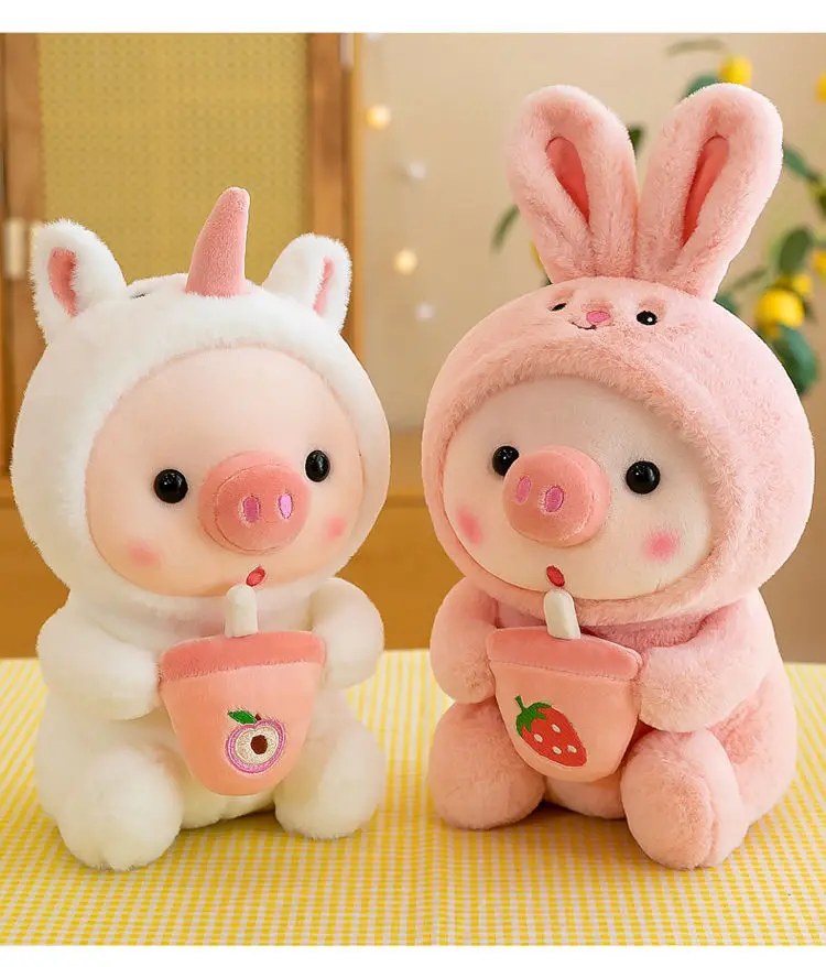 Cuddly Bubble Pig Plush Toy - Image 12